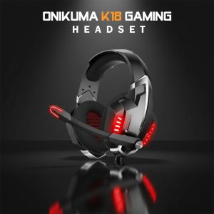 Onikuma K18 Wired Gaming Headset with Mic