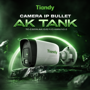 CAMERA IP BULLET AK TANK TC-C321N:AK/I3/E/Y/C/4MM/V2.0