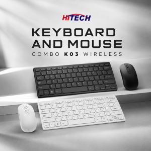 KEYBOARD AND MOUSE COMBO K03 WIRELESS HITECH