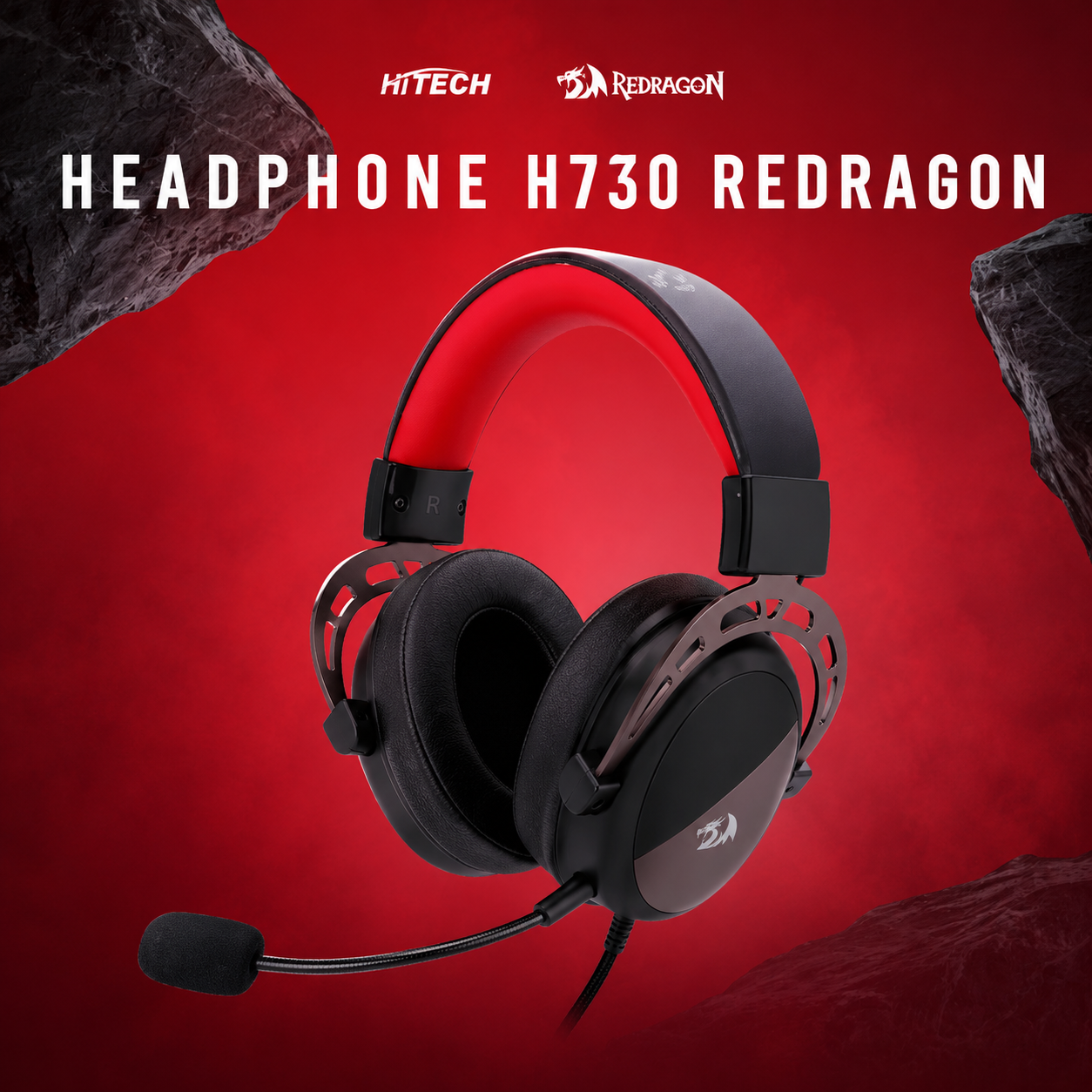 HEADPHONE H730 REDRAGON (2) Redragon H730 Headset