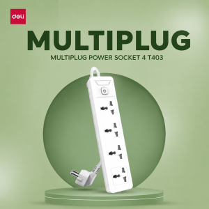 MULTIPLUG POWER SOCKET 4 T403 DELI
