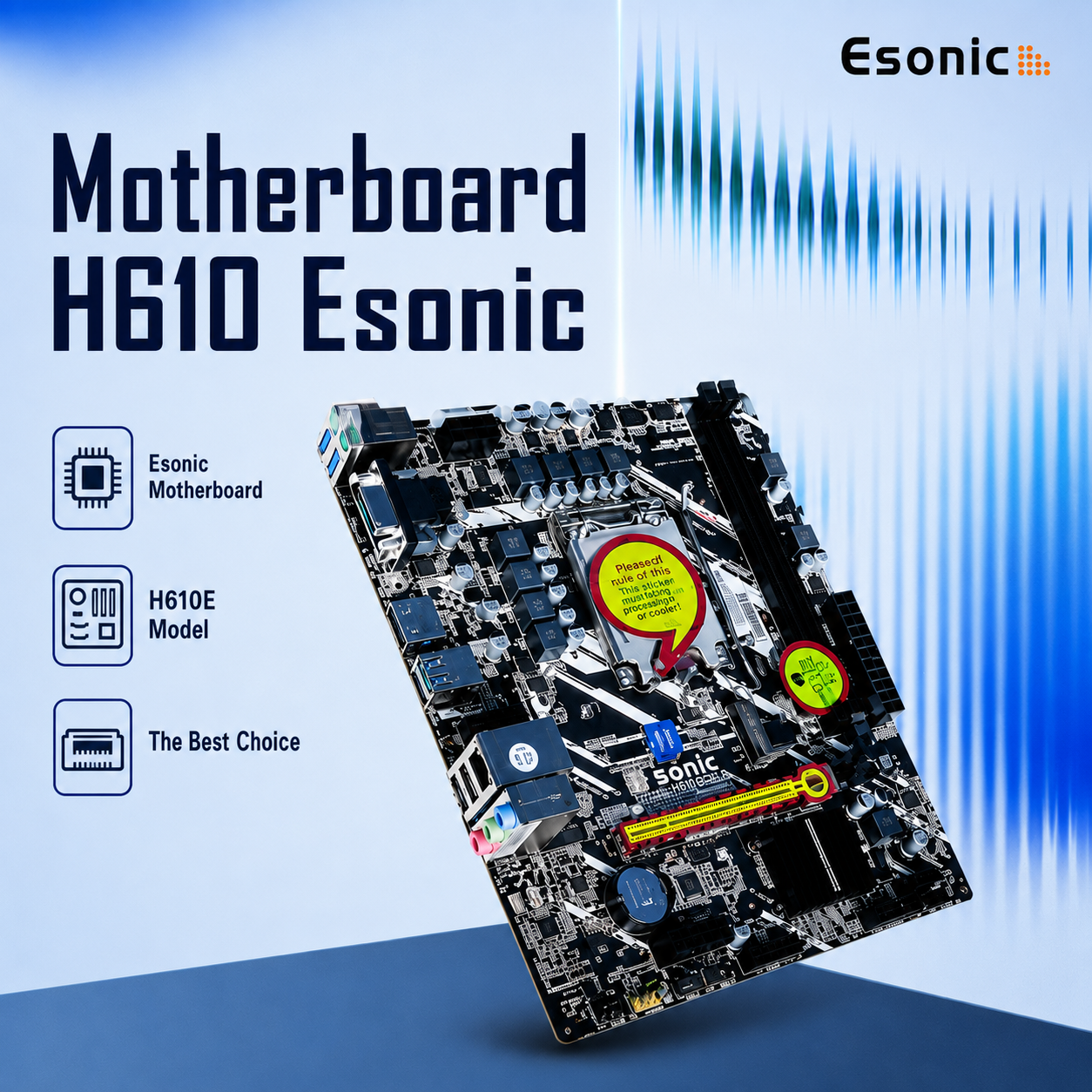 Motherboard H610 Esonic (2) Motherboard H610 Esonic