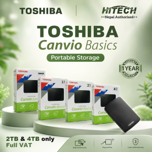 Toshiba Canvio Basics Portable Storage Hard Drive