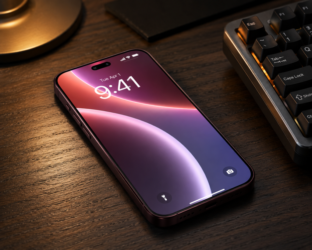 Clean design concept showing the expected iPhone 18 price in Nepal models
