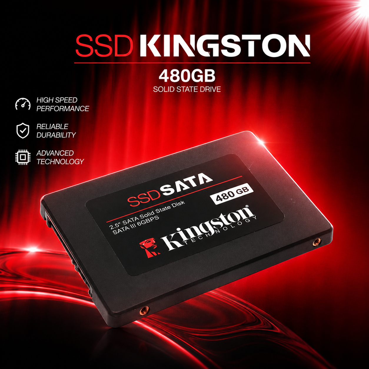 SSD 13 SSD 480GB KINGSTON